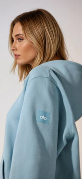 Renown Heavy Weight Hoodie - Baby Blue
